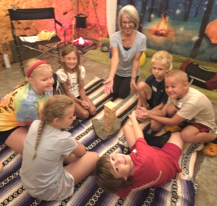 Kids enjoying Cowboy Church ministry activities